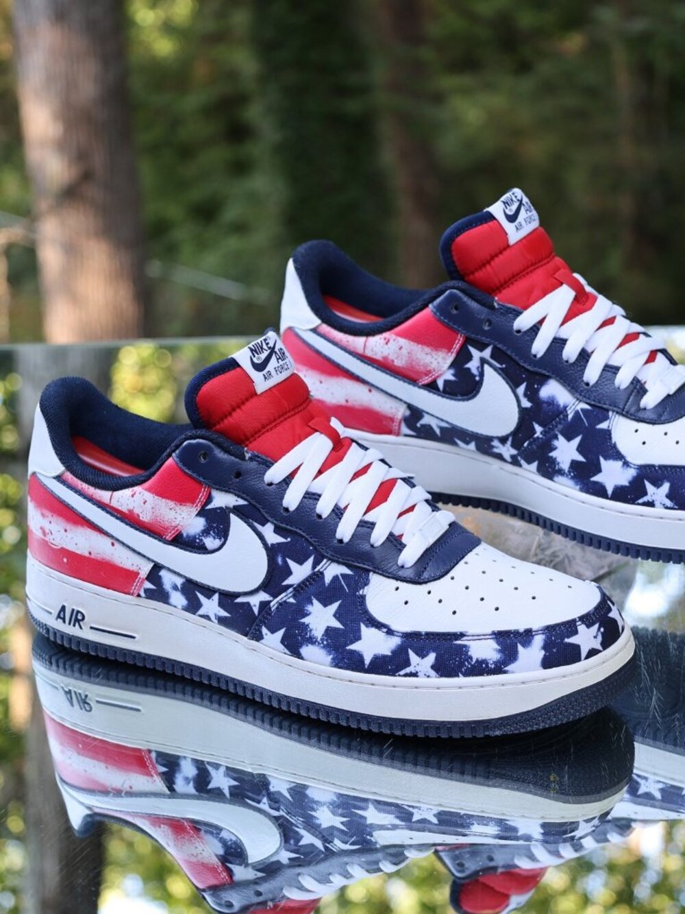 Nike Air Force 1 Low Independence Day Custom Size 15 - Picture 13 of 15